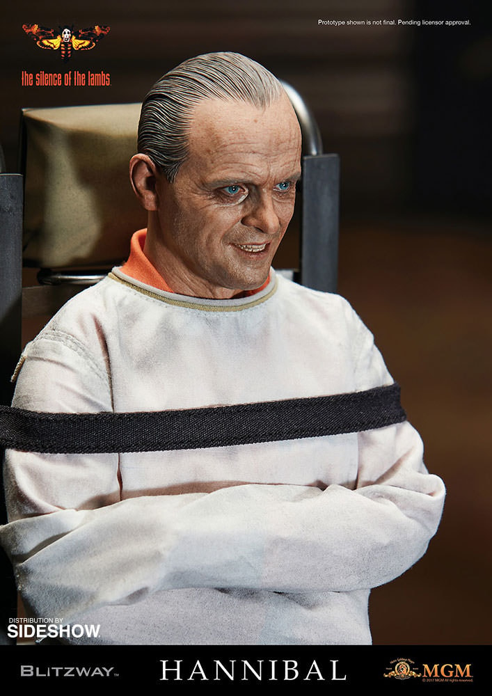 The Silence of the Lambs Hannibal Lecter Straitjacket Version Sixth Scale Figure - Prototype Shown View 4