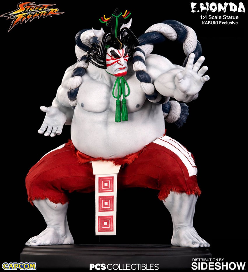 Street Fighter E-Honda Kabuki Statues  Exclusive Edition - Prototype Shown View 3