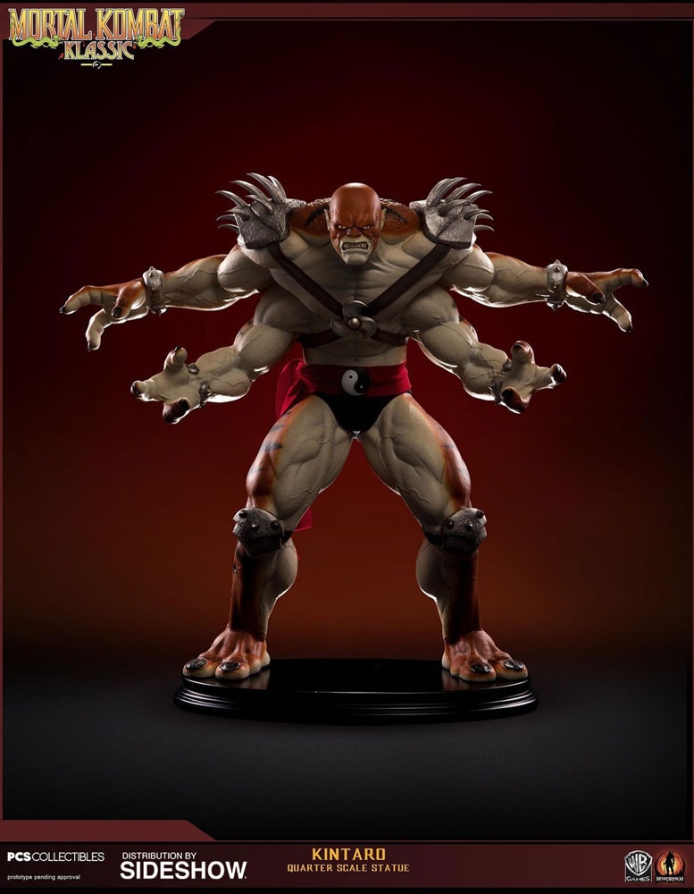 Mortal Kombat Kintaro Statues - Prototype Shown View 1