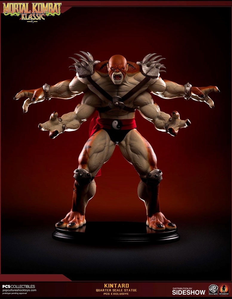 Mortal Kombat Kintaro Shokan Roar Statues  Exclusive Edition - Prototype Shown View 2