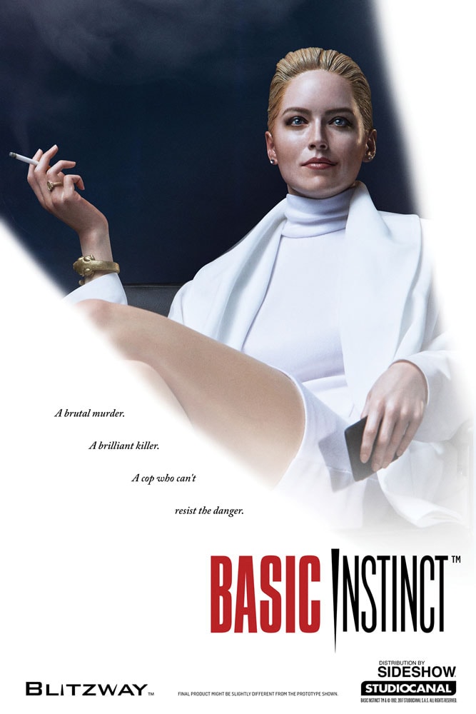 Basic Instinct Sharon Stone Statues - Prototype Shown View 1
