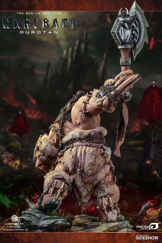 Warcraft Durotan Version 2 Statues - Prototype Shown View 4