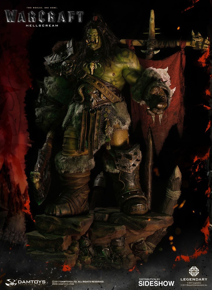 Warcraft Grom Hellscream Statues - Prototype Shown View 5