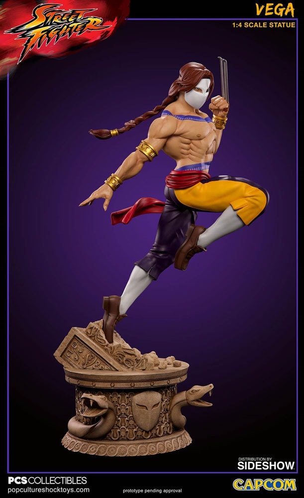 Street Fighter Vega Statues  Collector Edition - Prototype Shown View 2