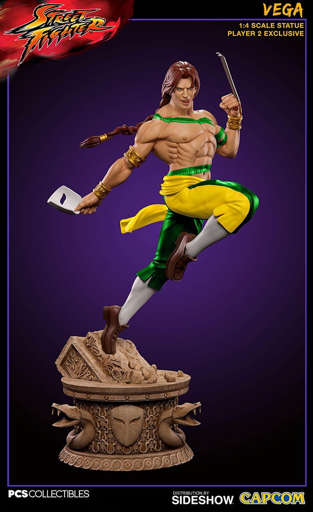 Street Fighter Vega Player 2 Statues  Exclusive Edition - Prototype Shown View 1