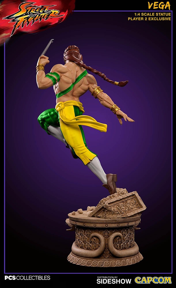 Street Fighter Vega Player 2 Statues  Exclusive Edition - Prototype Shown View 2