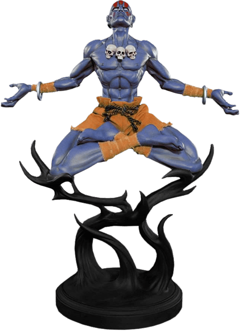 Street Fighter Dhalsim Player 2 Version Statues  Exclusive Edition  View 4