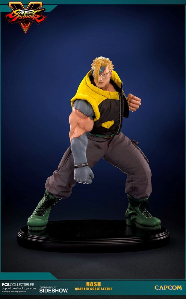 Street Fighter Nash Statues  Exclusive Edition - Prototype Shown View 1