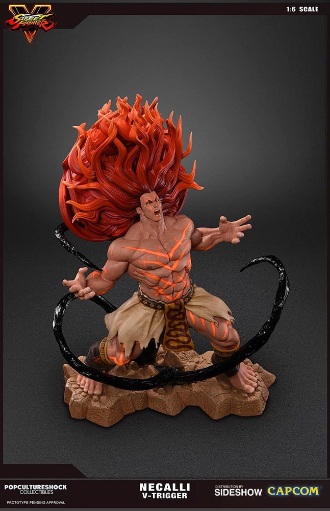 Street Fighter Necalli V-Trigger Statues - Prototype Shown View 6