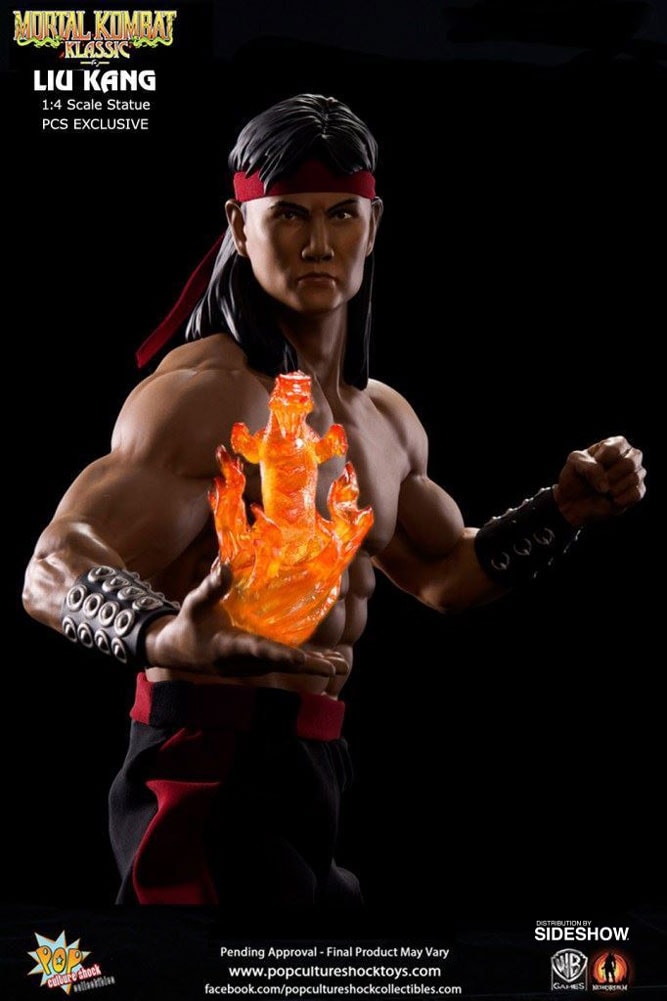Mortal Kombat Liu Kang Statues  Exclusive Edition - Prototype Shown View 3