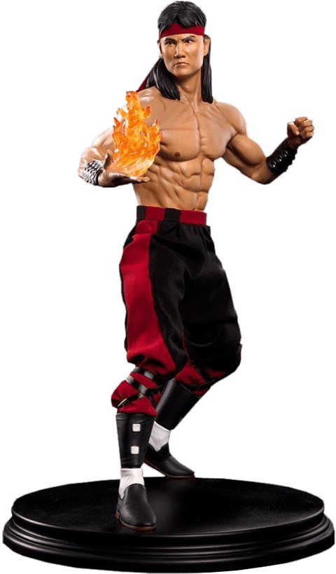 Mortal Kombat Liu Kang Statues  Exclusive Edition - Prototype Shown View 4