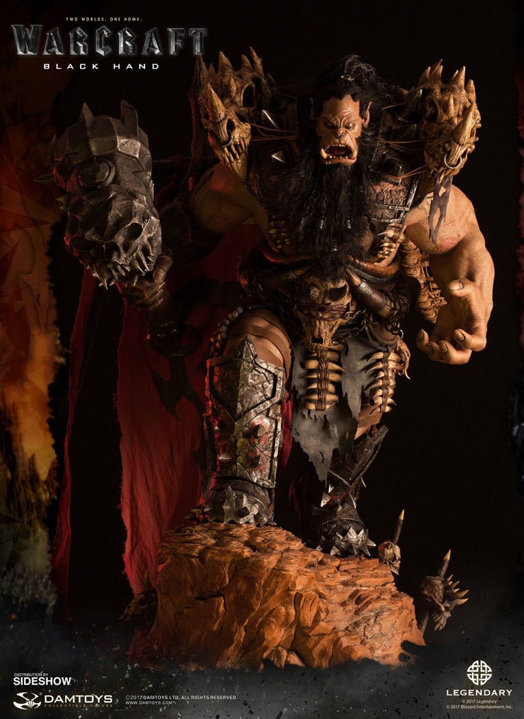 Warcraft Blackhand Statues - Prototype Shown View 1