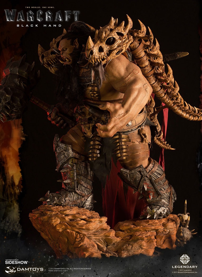 Warcraft Blackhand Statues - Prototype Shown View 3