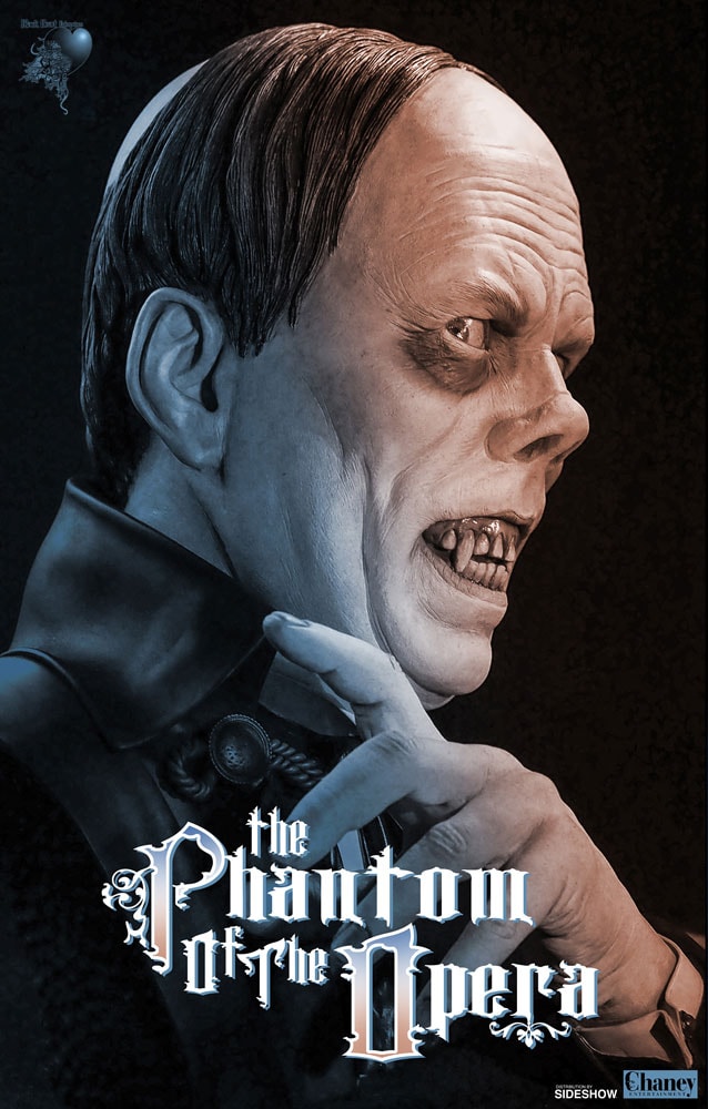The Phantom of the Opera Lon Chaney Sr as The Phantom of the Opera Life-Size Bust - Prototype Shown View 2
