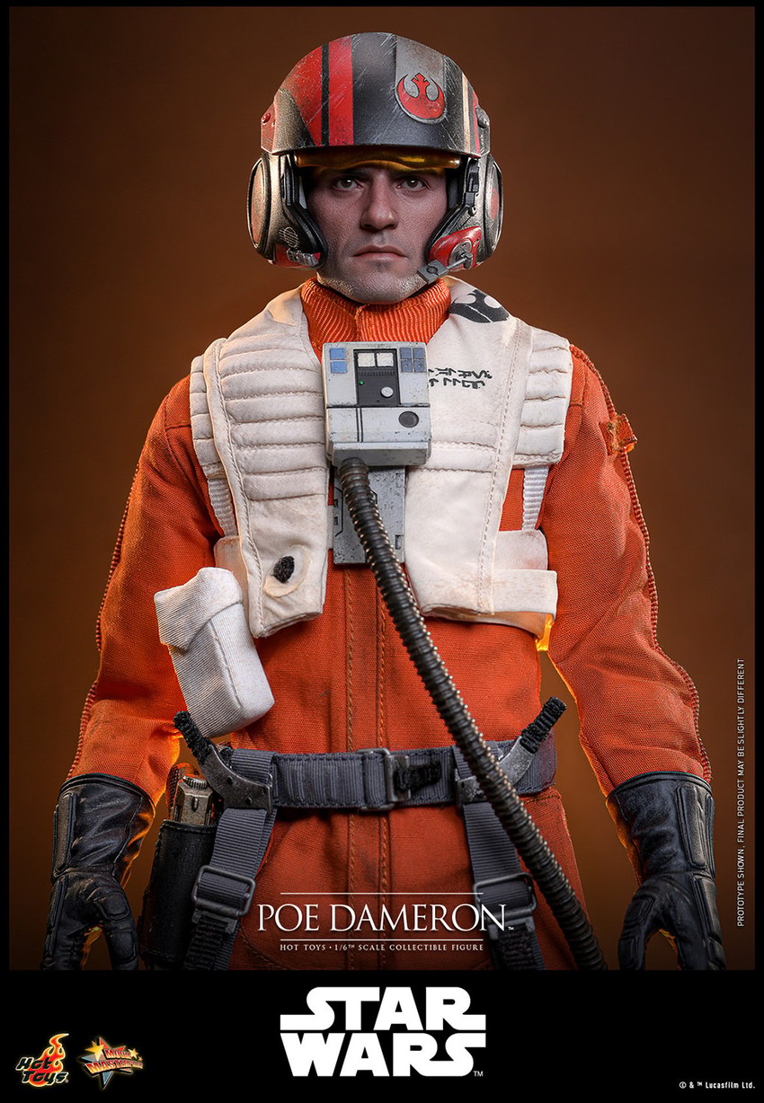 Star Wars Poe Dameron™ Sixth Scale Figure - Prototype Shown View 4