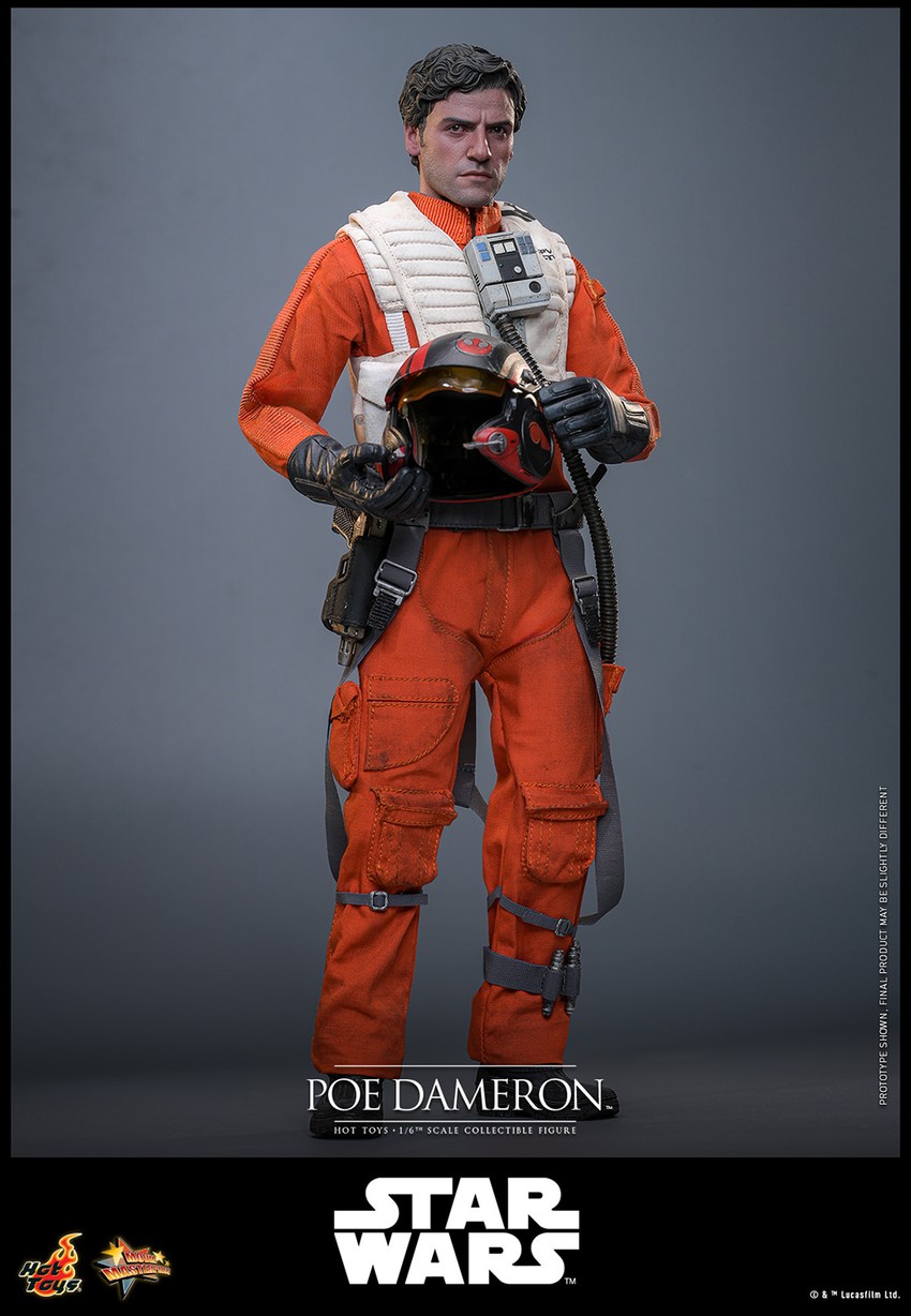 Star Wars Poe Dameron™ Sixth Scale Figure - Prototype Shown View 6