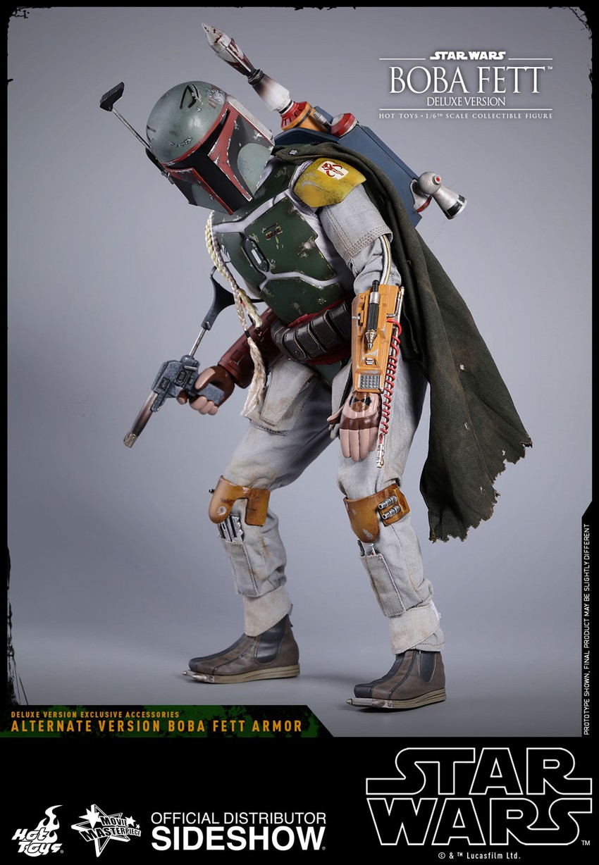 Boba Fett Empire Strikes Back Figure by Hot Toys | Sideshow