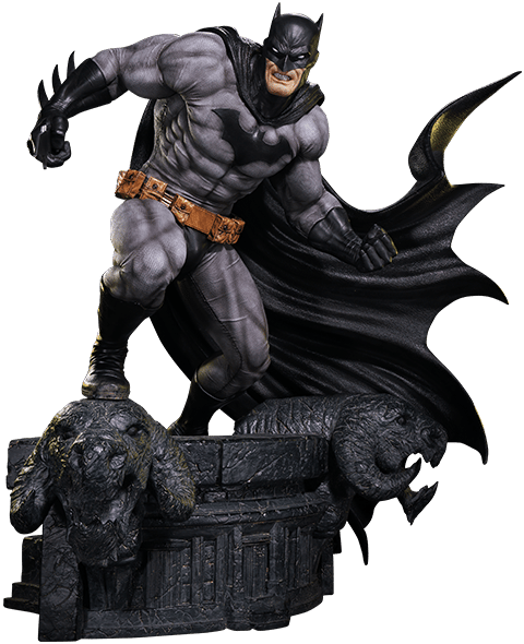 Batman Black Version Statue | Sideshow Collectibles