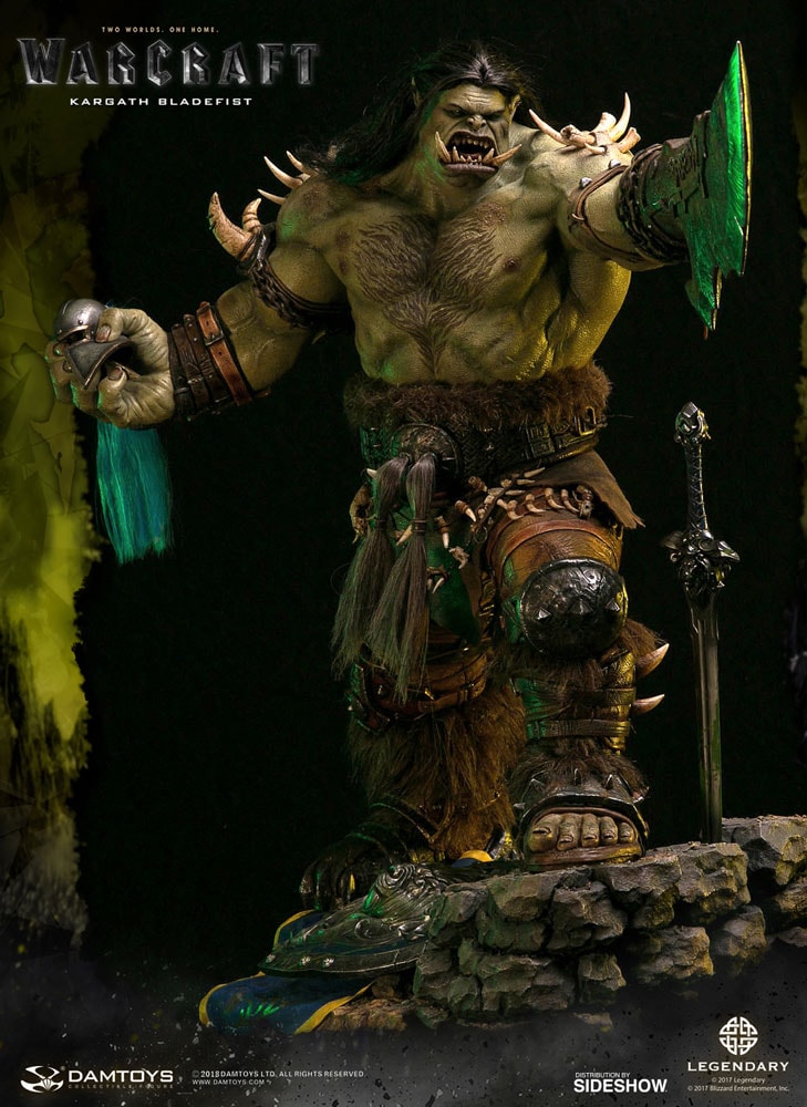 Warcraft Kargath Bladefist Statues - Prototype Shown View 1