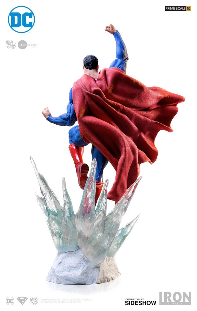 DC Comics Superman Statues - Prototype Shown View 3
