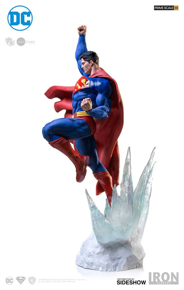 DC Comics Superman Statues - Prototype Shown View 4
