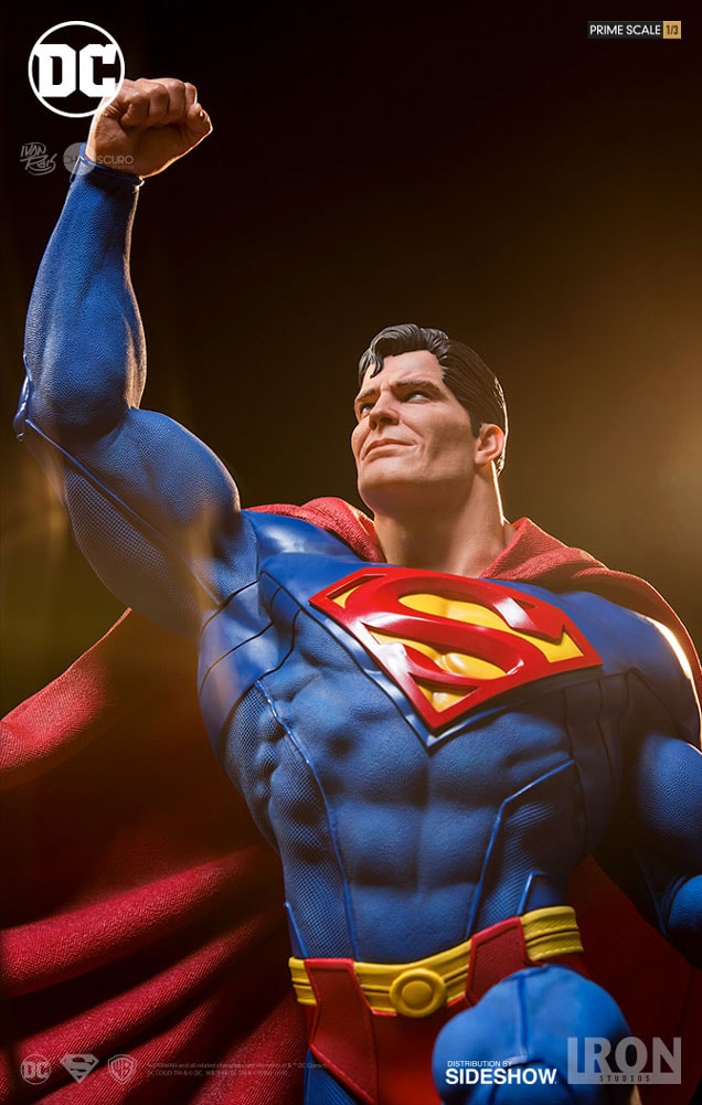 DC Comics Superman Statues - Prototype Shown View 6