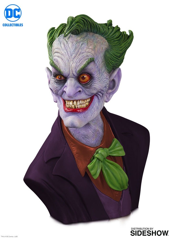 DC Comics The Joker Standard Edition Bust - Prototype Shown View 1