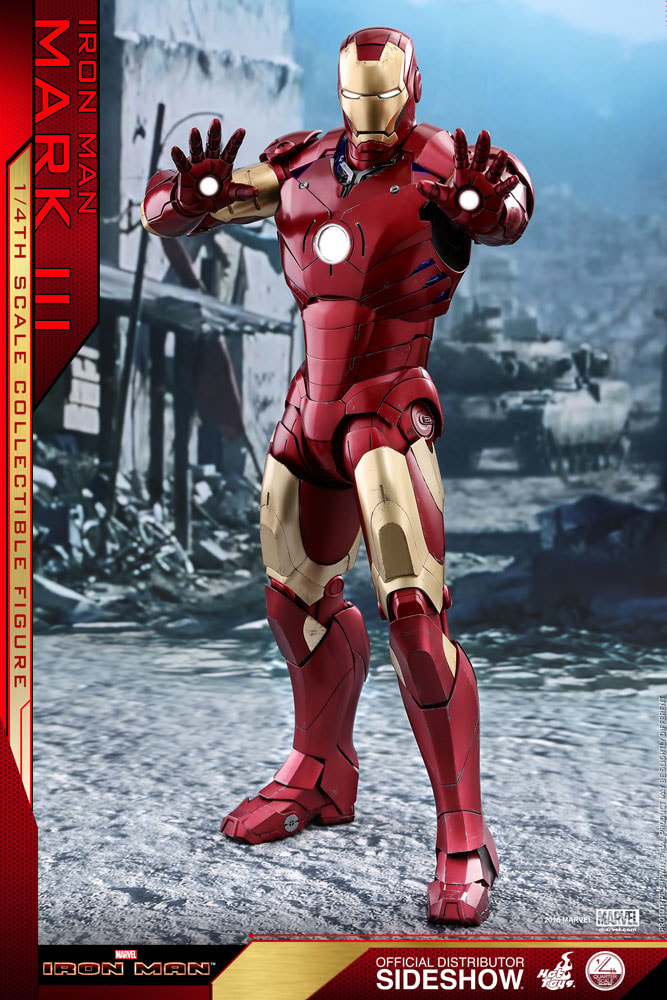 Marvel Iron Man Mark III Quarter Scale Figure  Collector Edition - Prototype Shown View 1