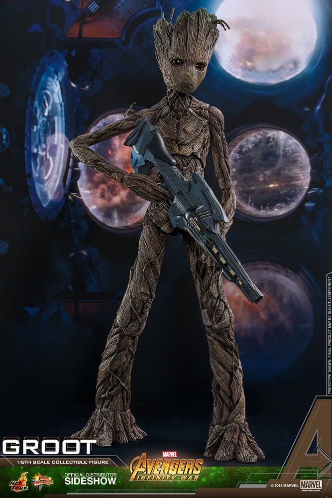 Marvel Groot Sixth Scale Figure - Prototype Shown View 2
