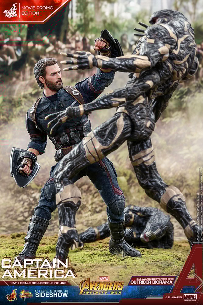 Marvel Captain America Movie Promo Edition Sixth Scale Figure  Exclusive Edition - Prototype Shown View 5