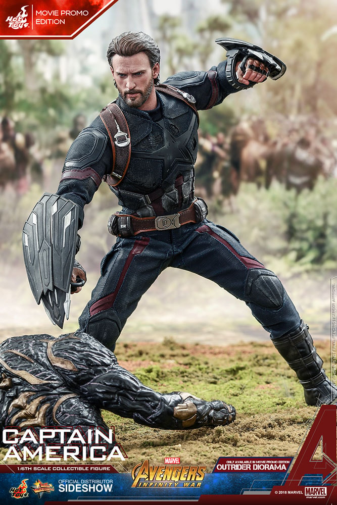 Marvel Captain America Movie Promo Edition Sixth Scale Figure  Exclusive Edition - Prototype Shown View 6