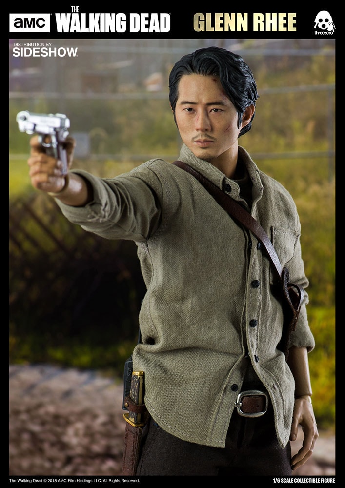 The Walking Dead Glenn Rhee Sixth Scale Figure - Prototype Shown View 4