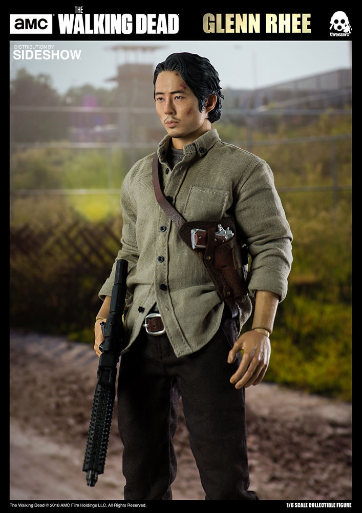 The Walking Dead Glenn Rhee Sixth Scale Figure - Prototype Shown View 6