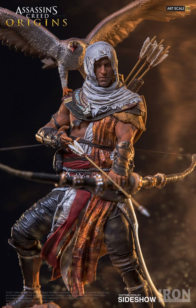 Assassins Creed Bayek Deluxe 1:10 Scale Statue - Prototype Shown View 5