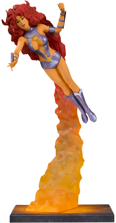 DC Comics Starfire Statues - Prototype Shown View 4