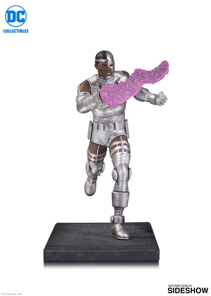 DC Comics Cyborg Statues - Prototype Shown View 1