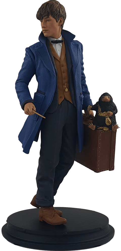 Fantastic Beasts and Where to Find Them Newt Scamander with Niffler Statues - Prototype Shown View 6