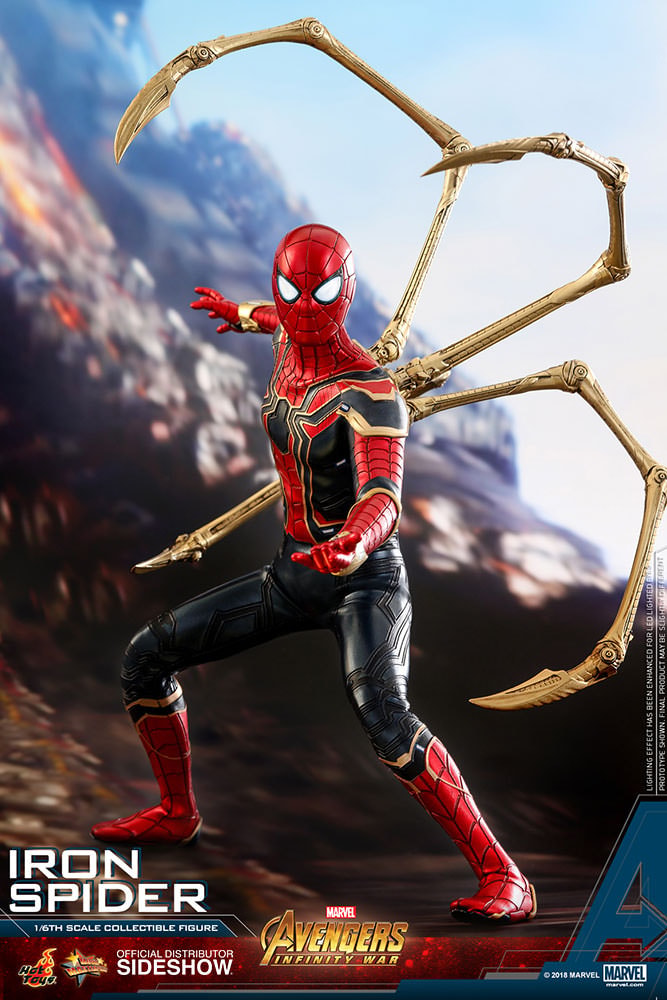 Marvel Iron Spider Sixth Scale Figure - Prototype Shown View 2