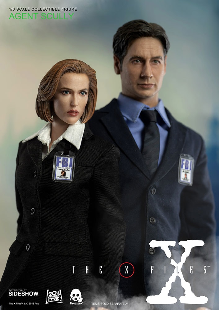 ダナ　スカリー フィギュア　 The X-Files サイドショウ　Xファイル X-Files Agent Scully Deluxe Version Sixth Scale Figure by Th