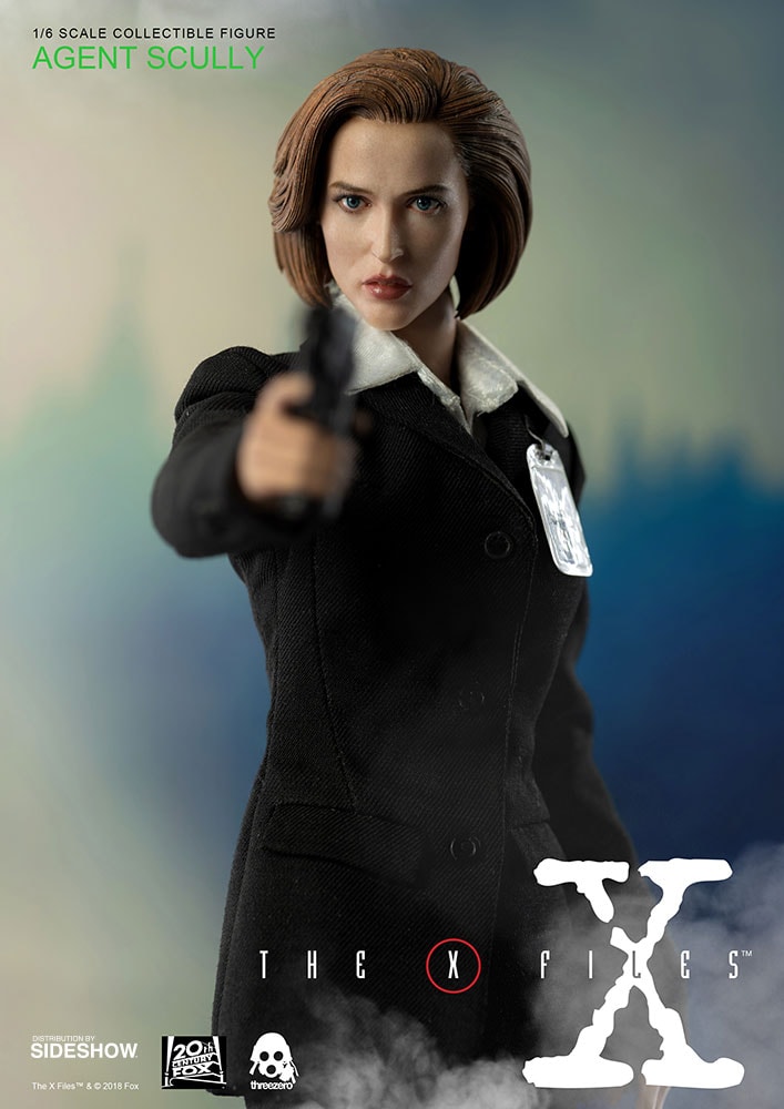 X-Files Agent Scully Deluxe Version Sixth Scale Figure - Prototype Shown View 6