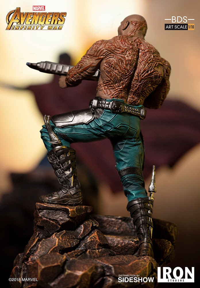 Marvel Drax 1:10 Scale Statue - Prototype Shown View 4