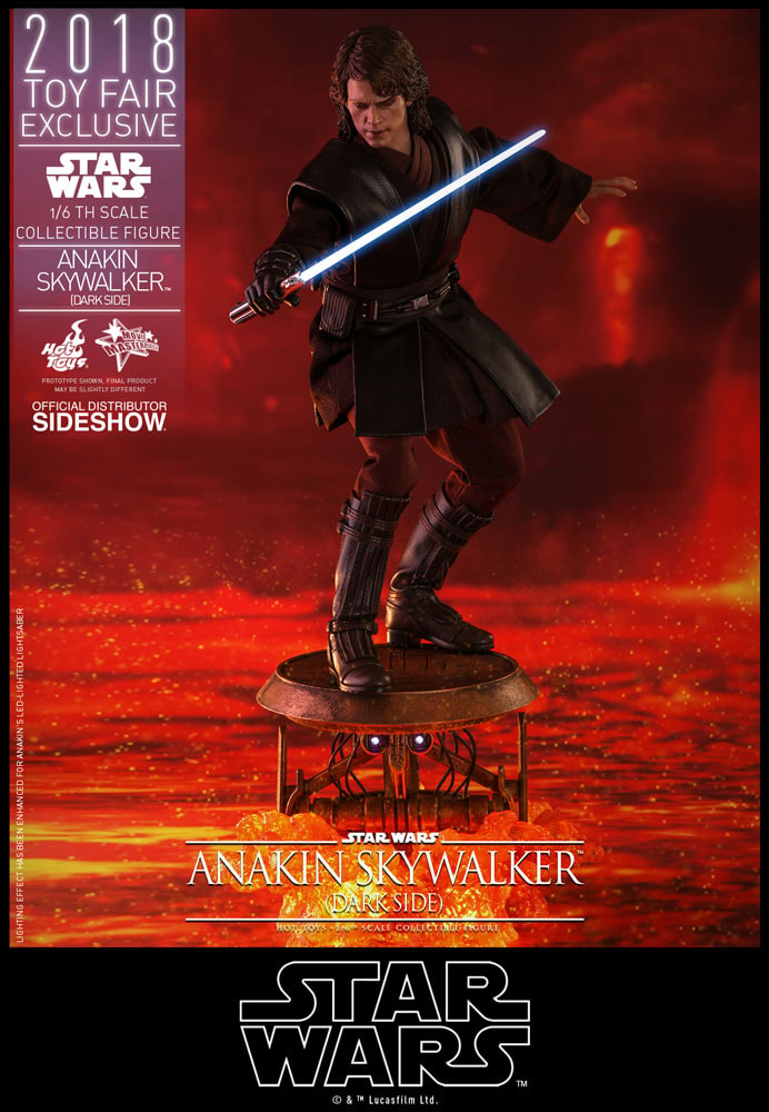 Star Wars Anakin Skywalker Dark Side Sixth Scale Figure  Exclusive Edition - Prototype Shown View 2