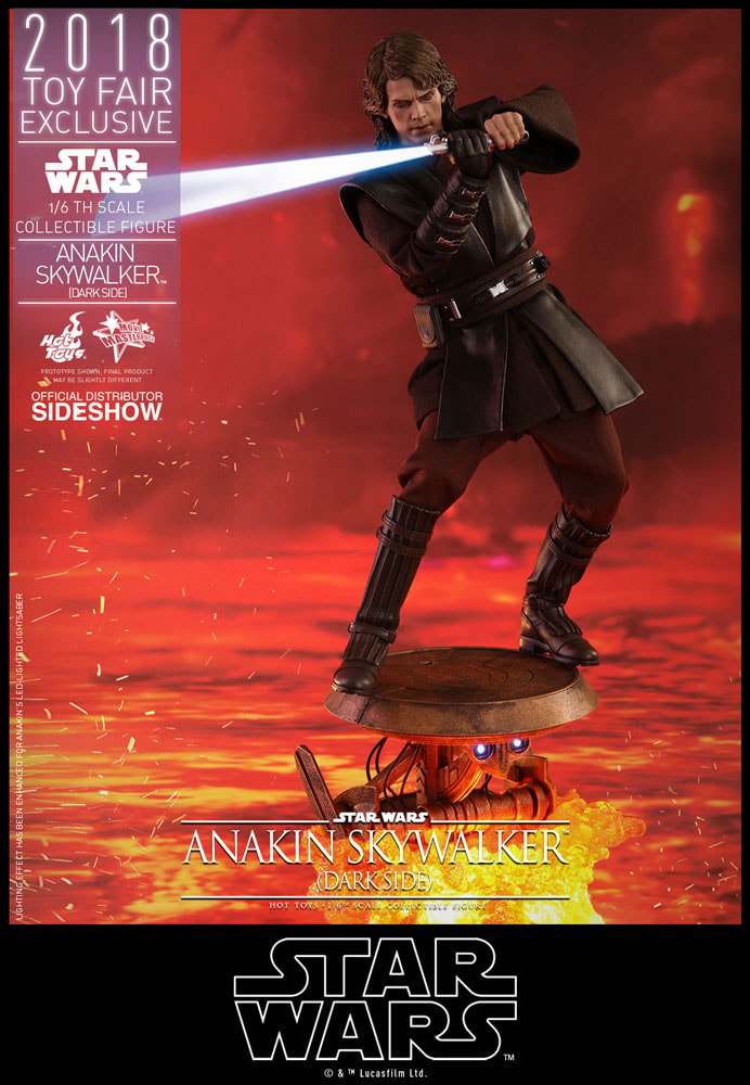 Star Wars Anakin Skywalker Dark Side Sixth Scale Figure  Exclusive Edition - Prototype Shown View 5