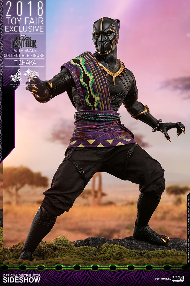 Marvel TChaka Sixth Scale Figure  Exclusive Edition - Prototype Shown View 2