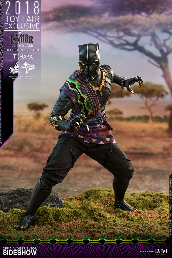 Marvel TChaka Sixth Scale Figure  Exclusive Edition - Prototype Shown View 4