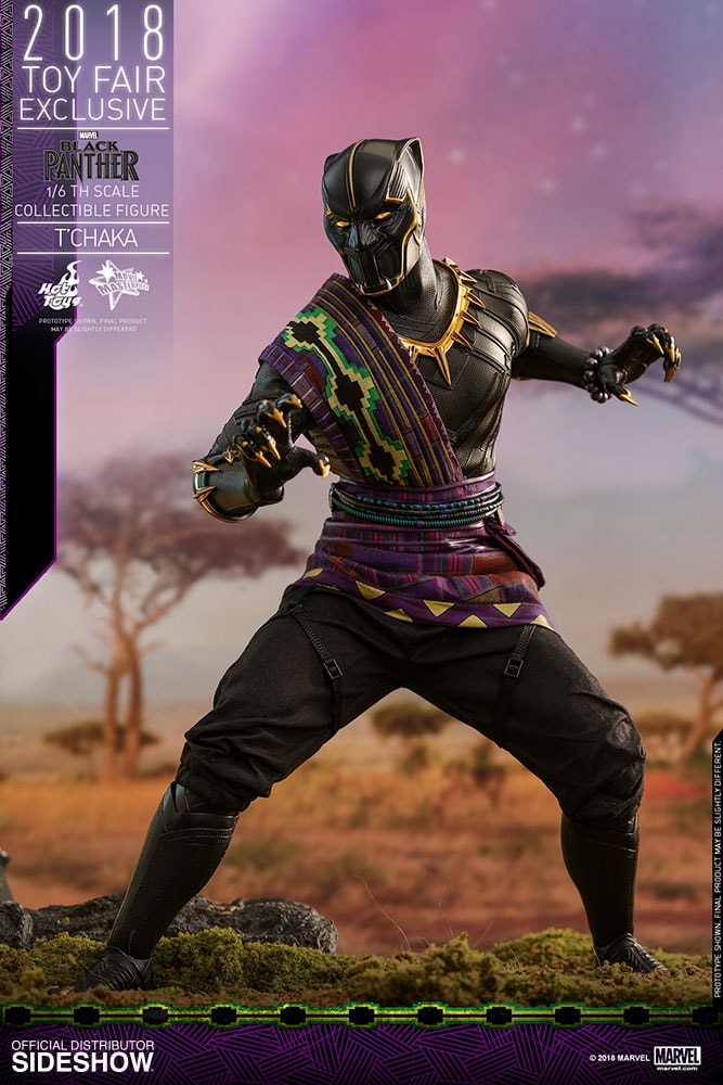 Marvel TChaka Sixth Scale Figure  Exclusive Edition - Prototype Shown View 5