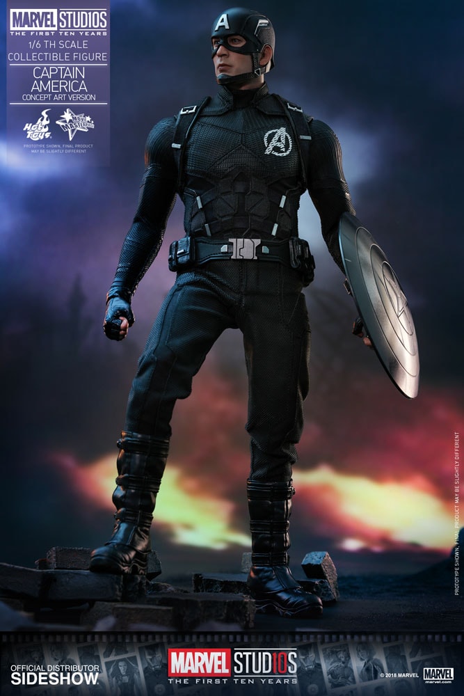 HOT TOYS キャプテン・アメリカ コンセプトアートバージョン Captain America Concept Art Version Figure | Sideshow