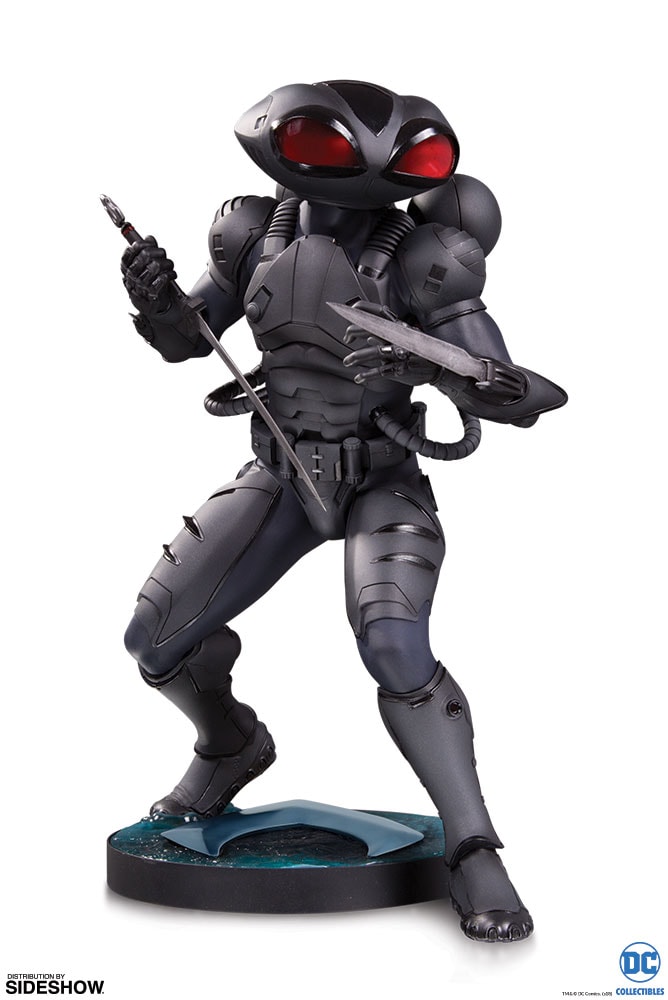 DC Comics Black Manta Statues - Prototype Shown View 1