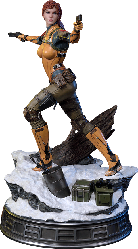 G.I. Joe Scarlett Statues  Exclusive Edition - Prototype Shown View 1