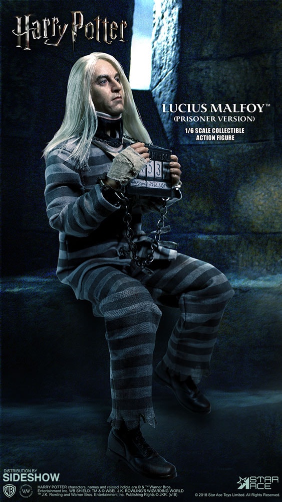 Harry Potter Lucius Malfoy Prisoner Version Sixth Scale Figure - Prototype Shown View 1